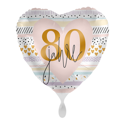 1 ballon - Creamy Blush 80 - Duits