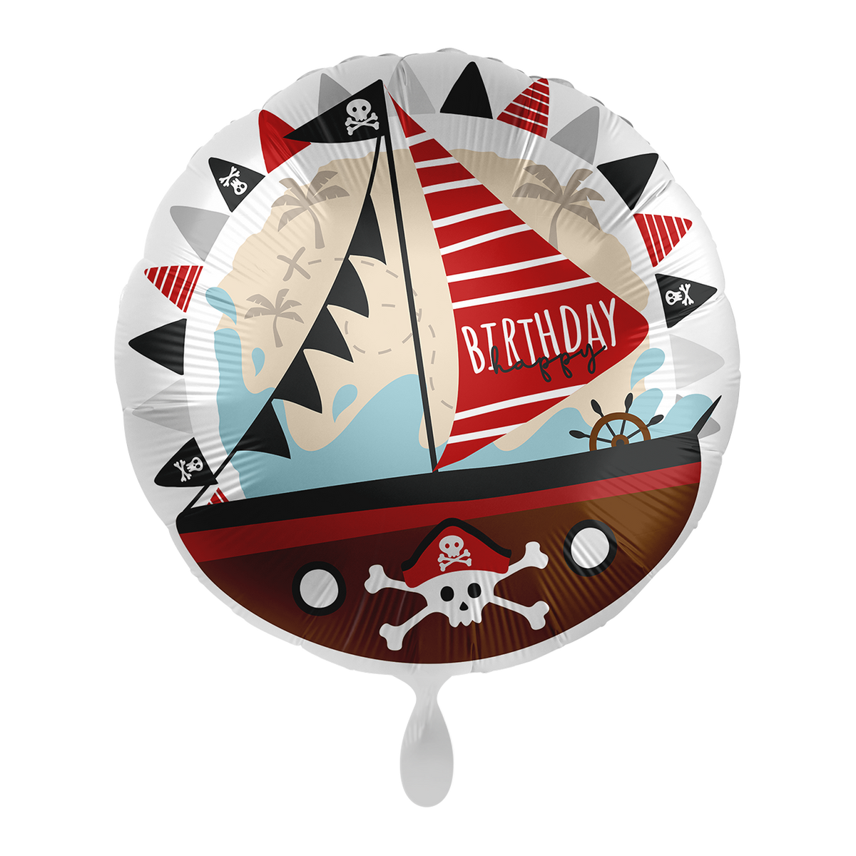 1 Ballon - Schiff Ahoi - NL