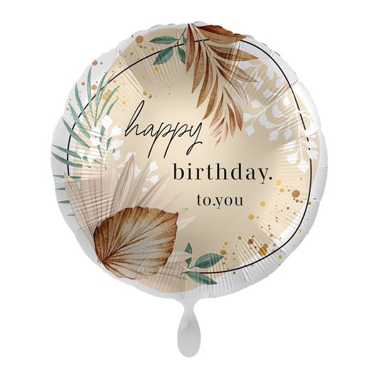 1 Ballon - Bohemian Birthday - NL