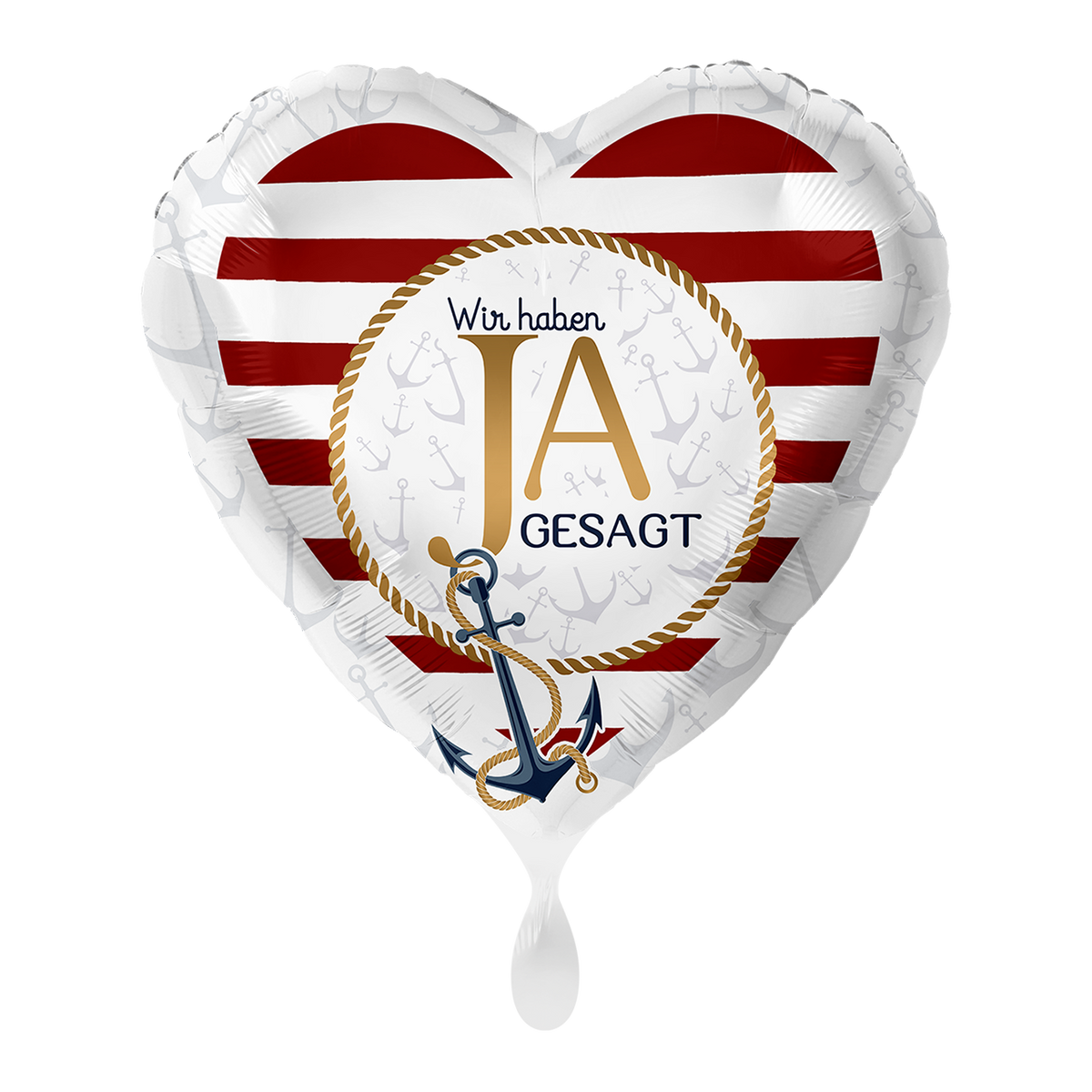 1 Ballon - Wij hebben ja gezegd Maritiem
