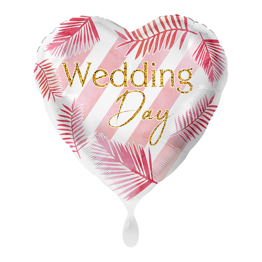 1 ballon - Bruiloft moderne dag - ENG