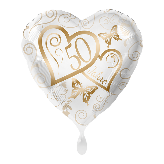 1 Ballon - Harten 50 Jaar