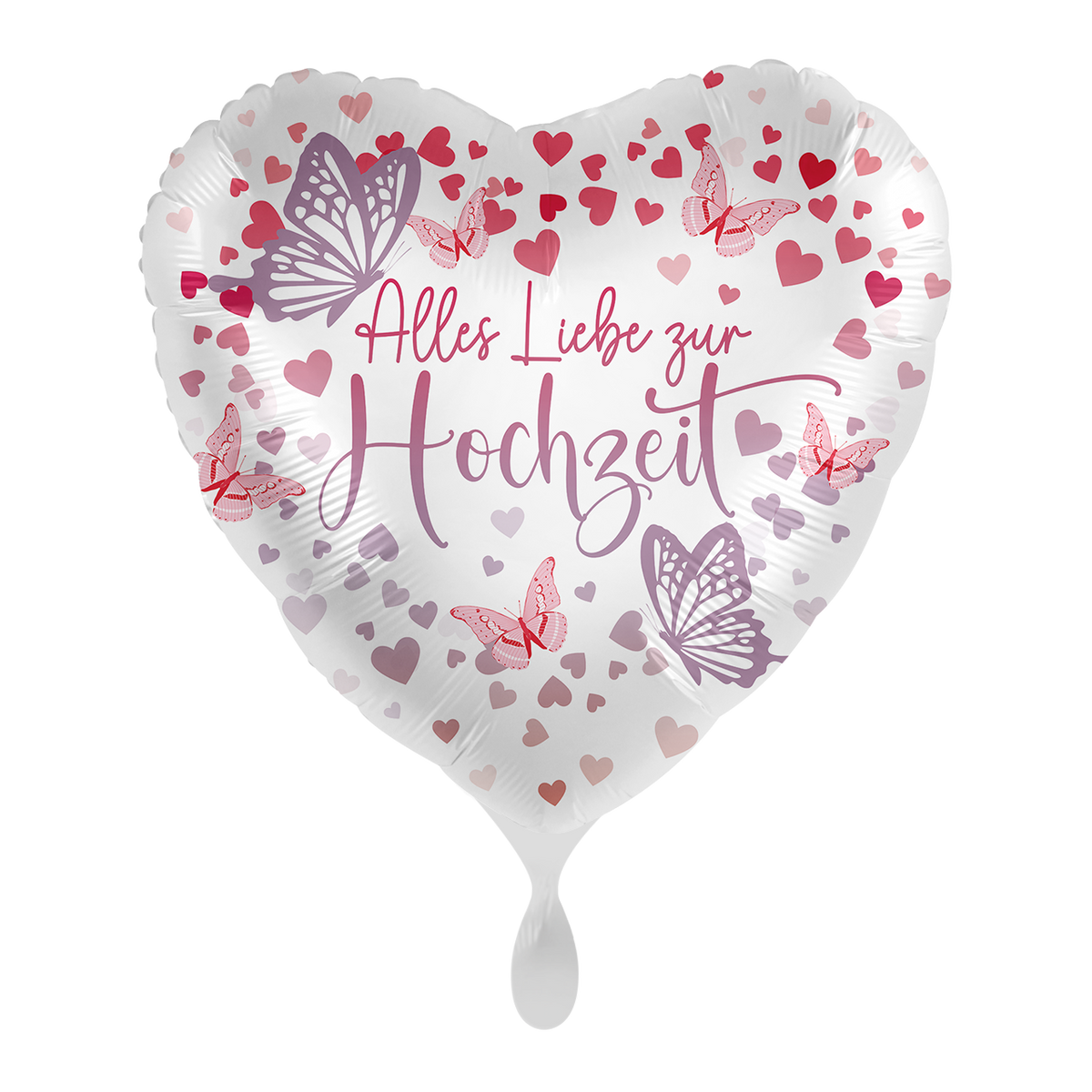 1 Ballon - Huwelijk Gefeliciteerd