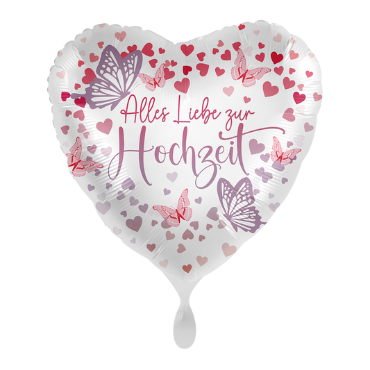 1 Ballon - Huwelijk Gefeliciteerd