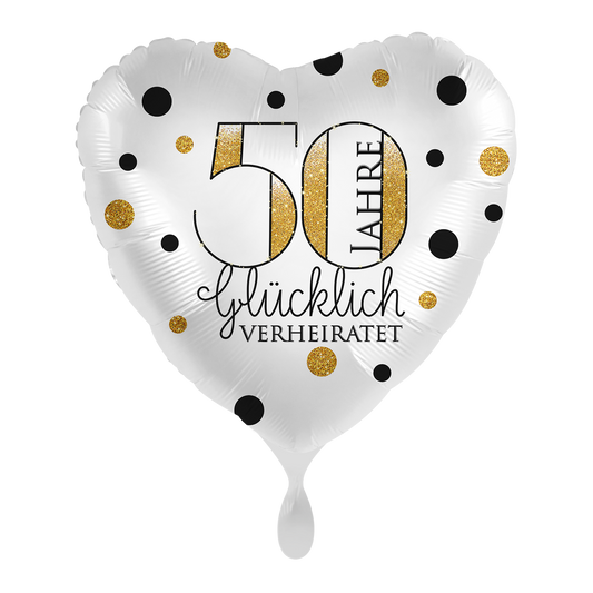 1 Ballon - 50 jaar gelukkig