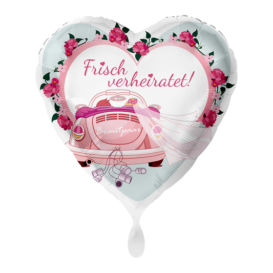 1 Ballon - Frisch Verheiratet Auto