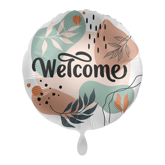 1 Ballon - Welcome Leaves - NED