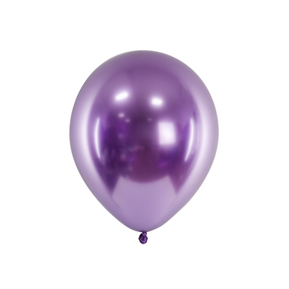 50 ballonnen - Ø 30cm - Glanzend - Violet