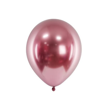 50 ballonnen - Ø 30cm - Glanzend - Roségoud
