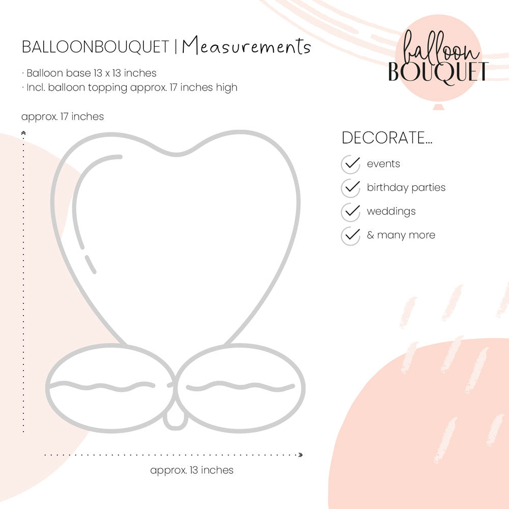 1 Ballonboeket - Lieve Jij - NL
