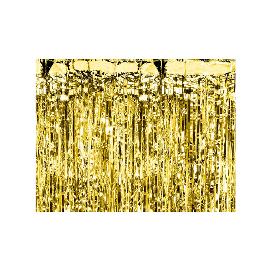 1 Feestgordijn - Goud 100x200cm