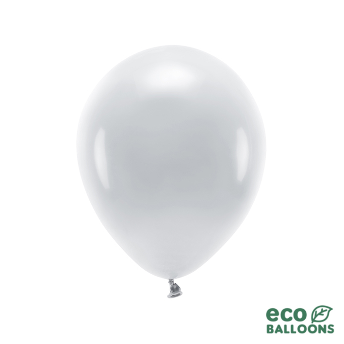 10 ECO-ballonnen - Ø 30cm - Grijs