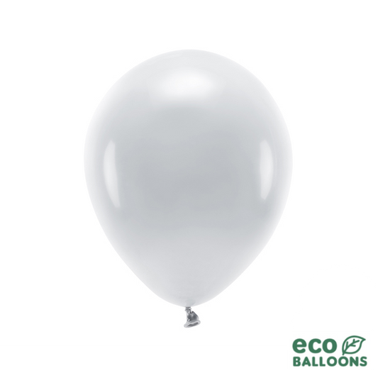 10 ECO-ballonnen - Ø 30cm - Grijs