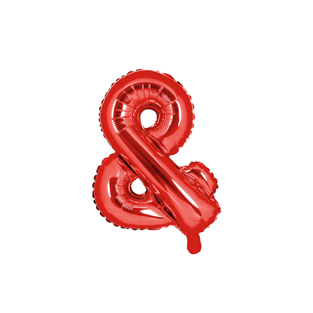 1 ballon XS - Teken & - Rood