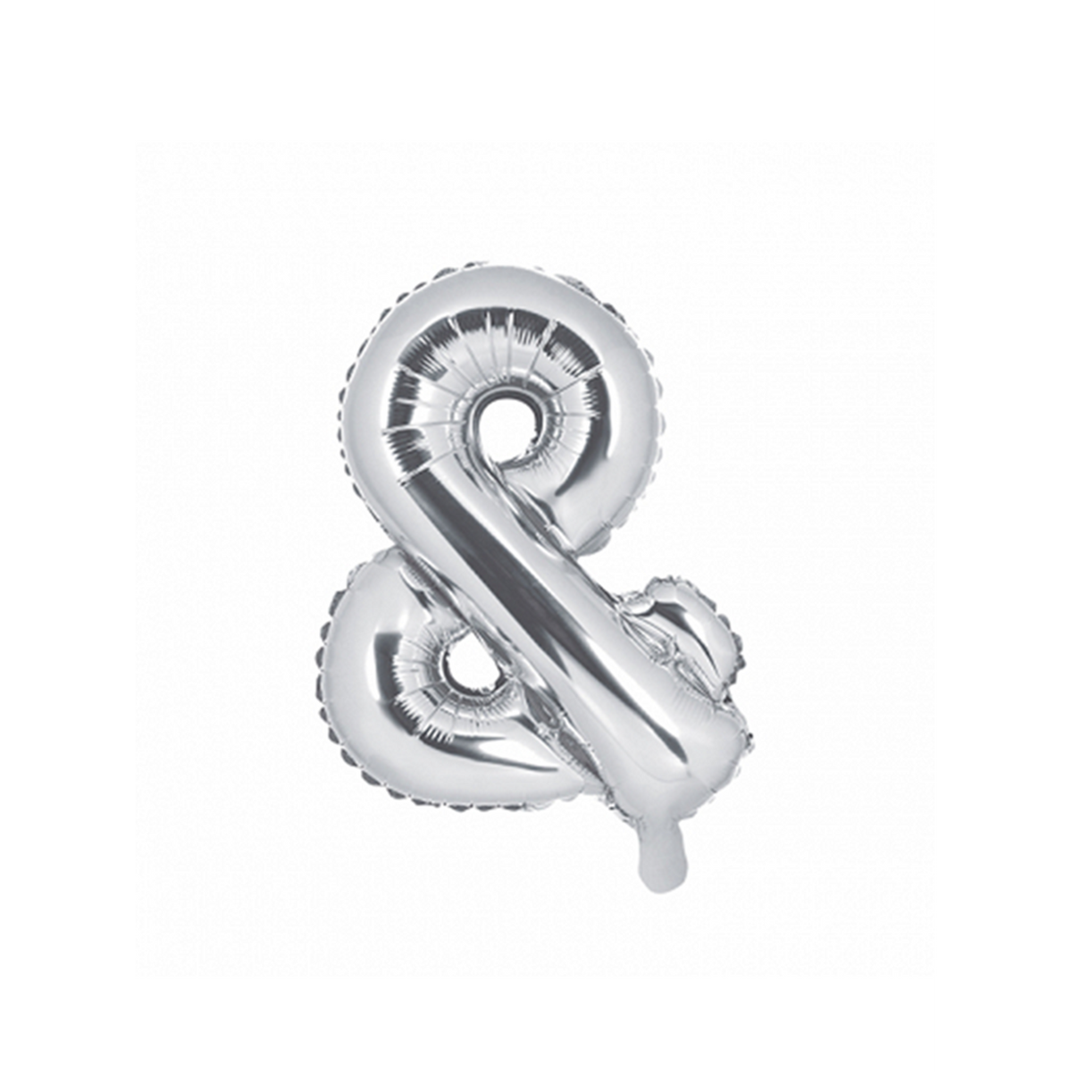 1 Ballon XS - Teken & - Zilver