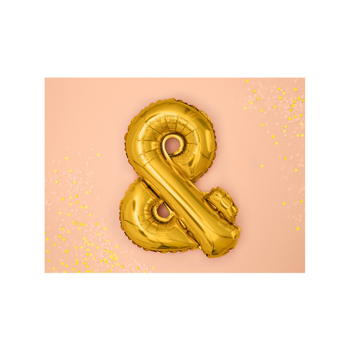 1 Ballon XS - Teken & - Goud