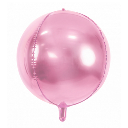 1 Bolvormige ballon - Roze