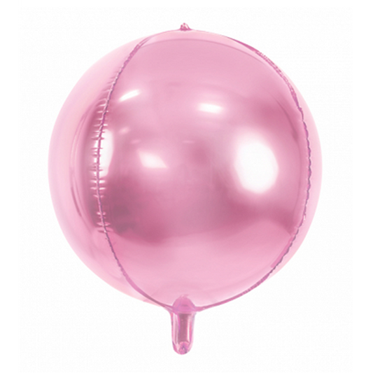1 Bolvormige ballon - Roze