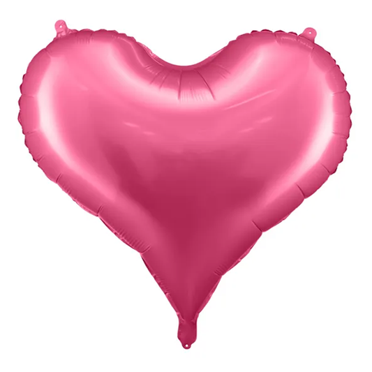 1 Ballon XXL - Hart - Roze