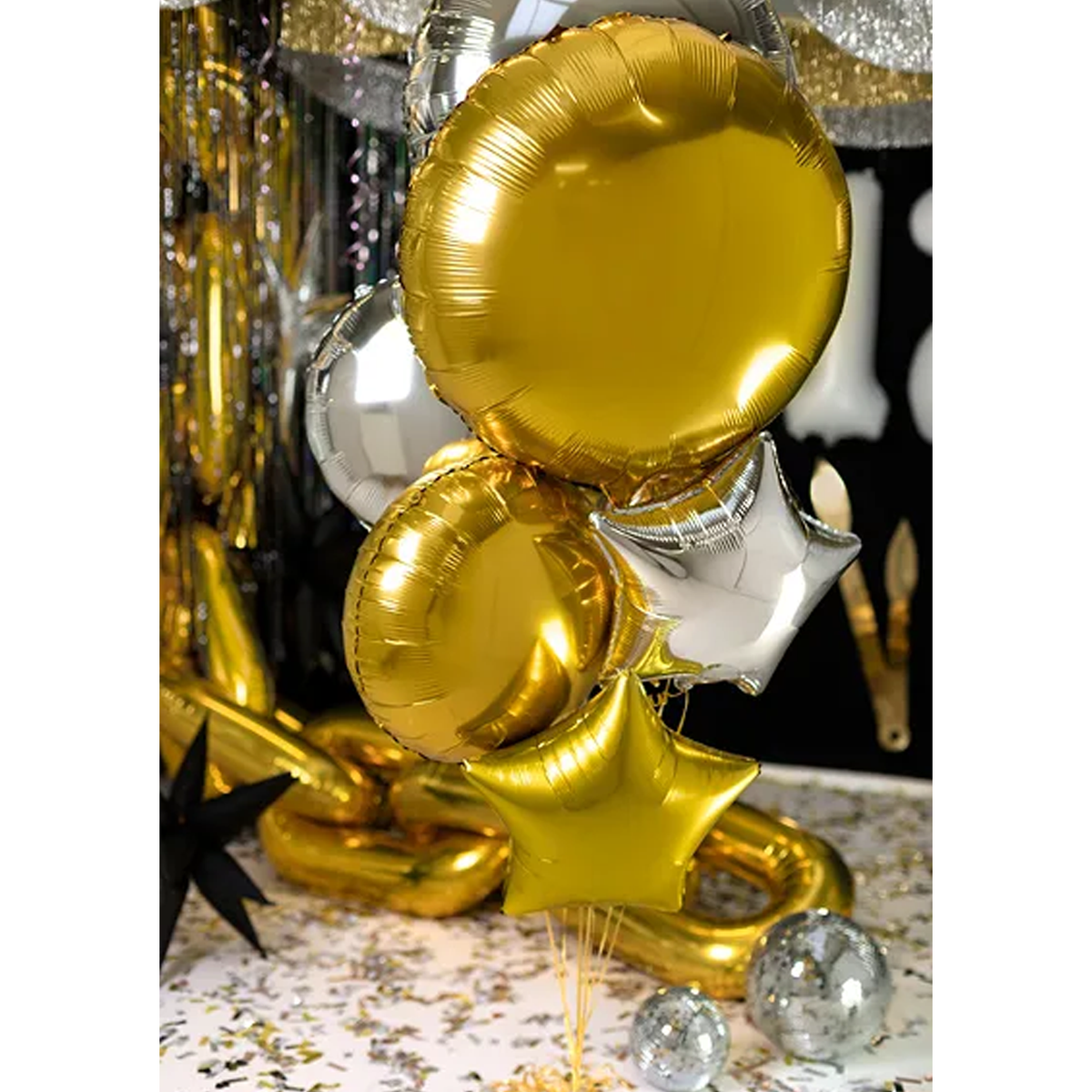 1 Ballon XXL - Rond - Goud