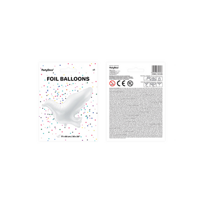 1 Ballon XXL - Witte Duif