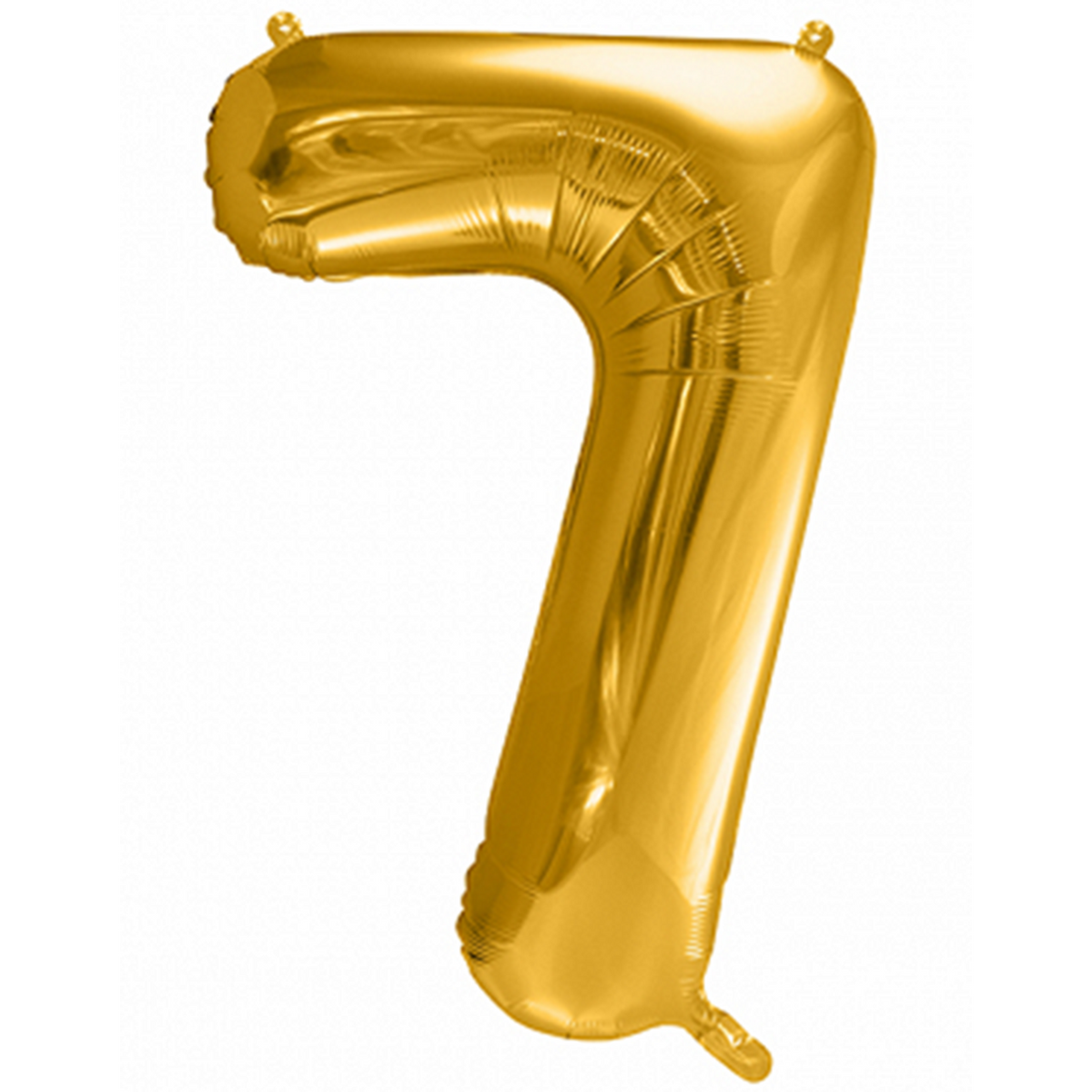 1 Ballon XXL - Cijfer 7 - Goud