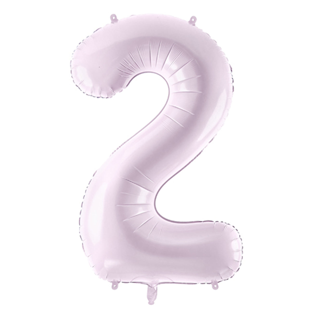 1 Ballon XL - Cijfer 2 - Paars