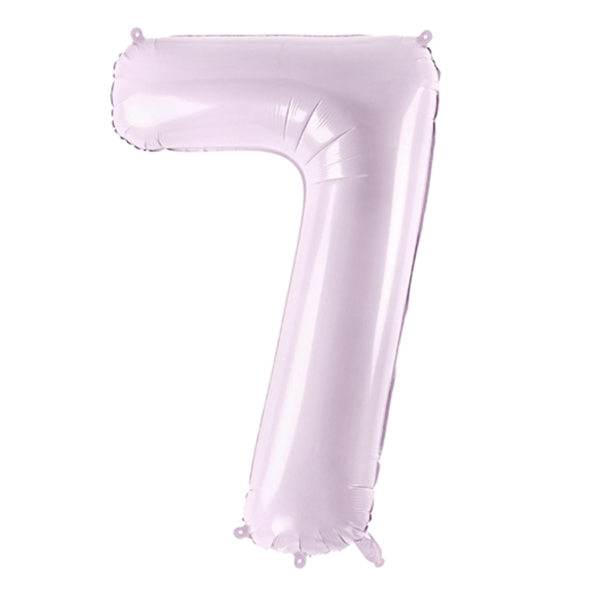 1 Ballon XL - Cijfer 7 - Paars