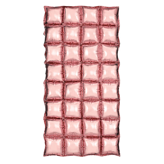 1 Folieballon Achtergrond - Roségoud 72x143cm