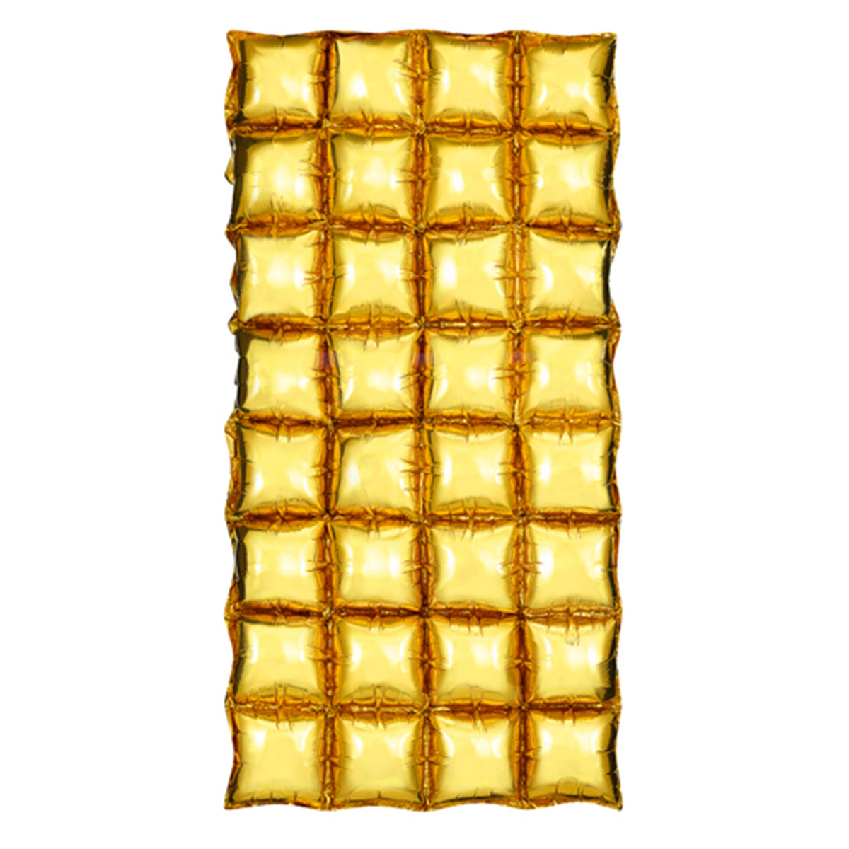 1 folieballon achtergrond – goud 72x143cm