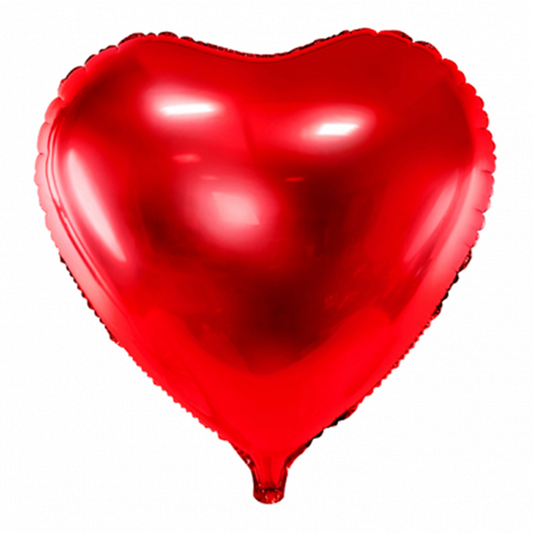 1 Ballon XXL - Hart - Rood
