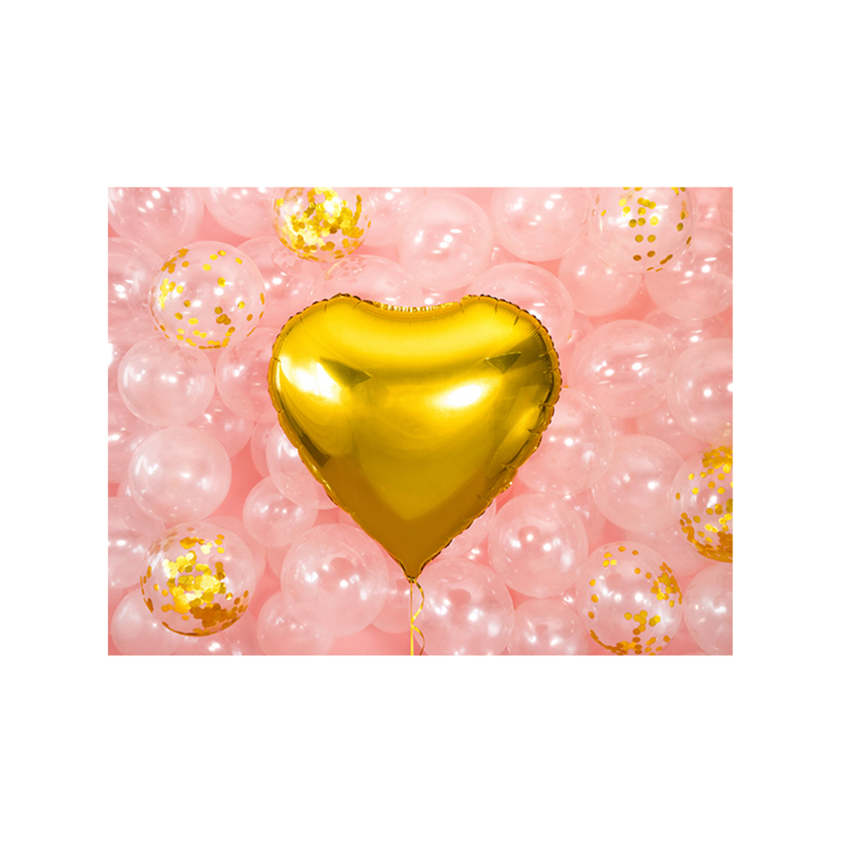 1 Ballon XXL - Hart - Goud
