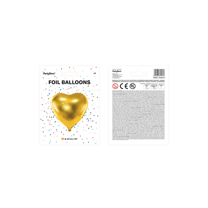 1 Ballon XXL - Hart - Goud