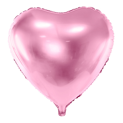 1 Ballon XXL - Hart - Roze