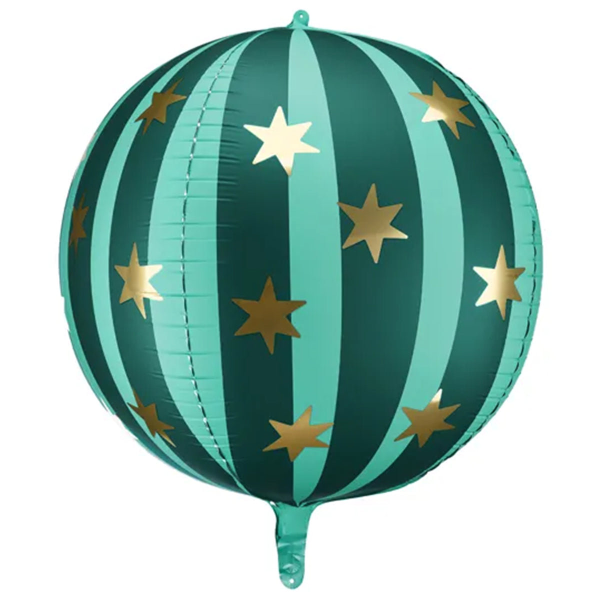 1 folieballon XL - Starry ball green