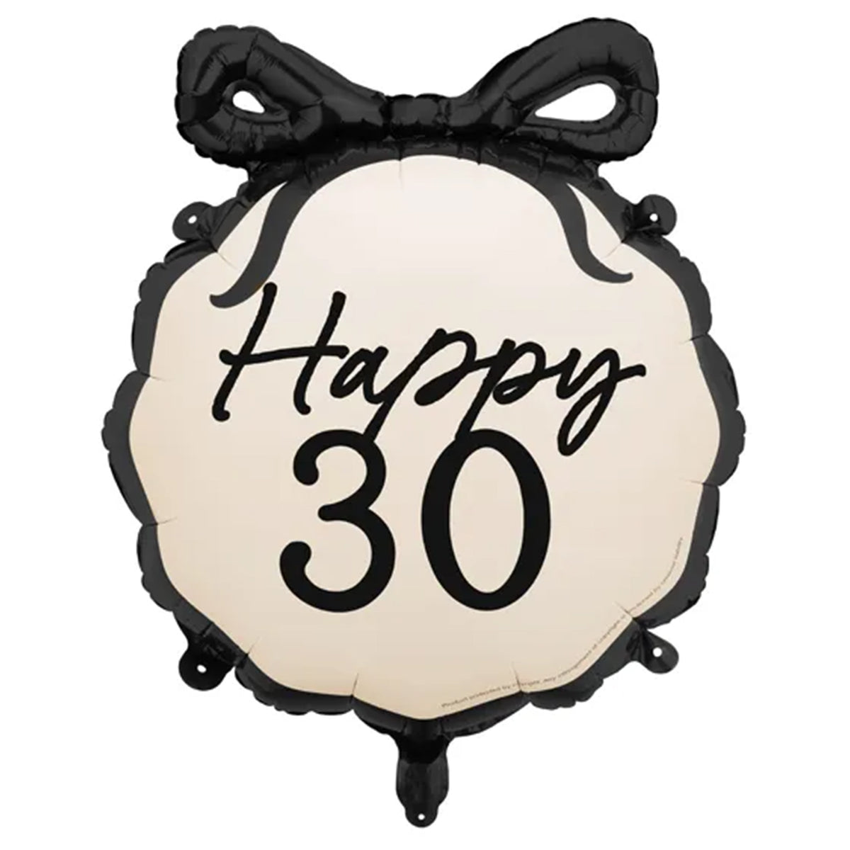 1 ballon - Birthday strik 30