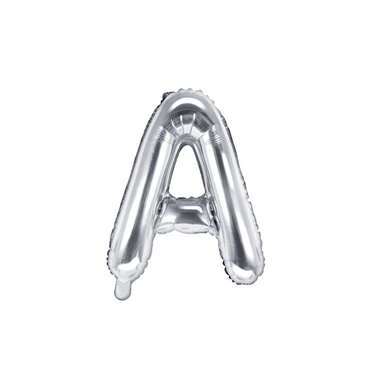 1 ballon XS - letter A - zilver