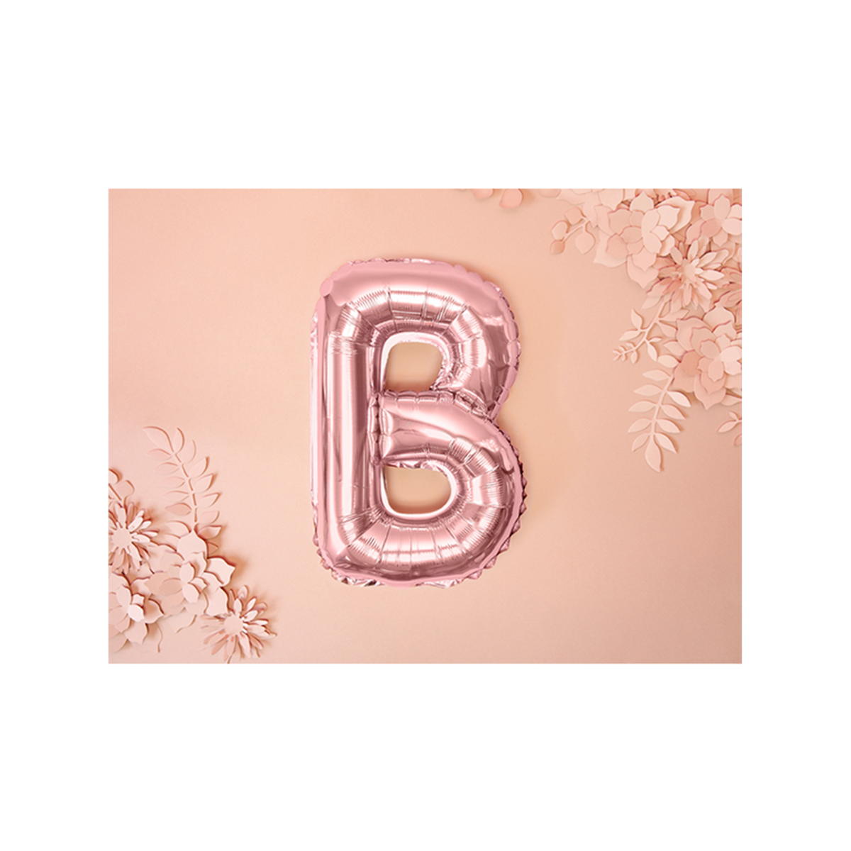 1 Ballon XS - Letter B - Roségoud