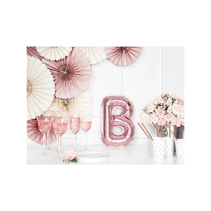 1 Ballon XS - Letter B - Roségoud