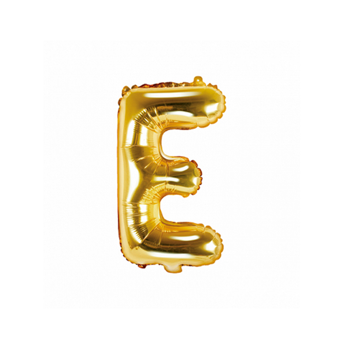 1 ballon XS - Letter E - Goud