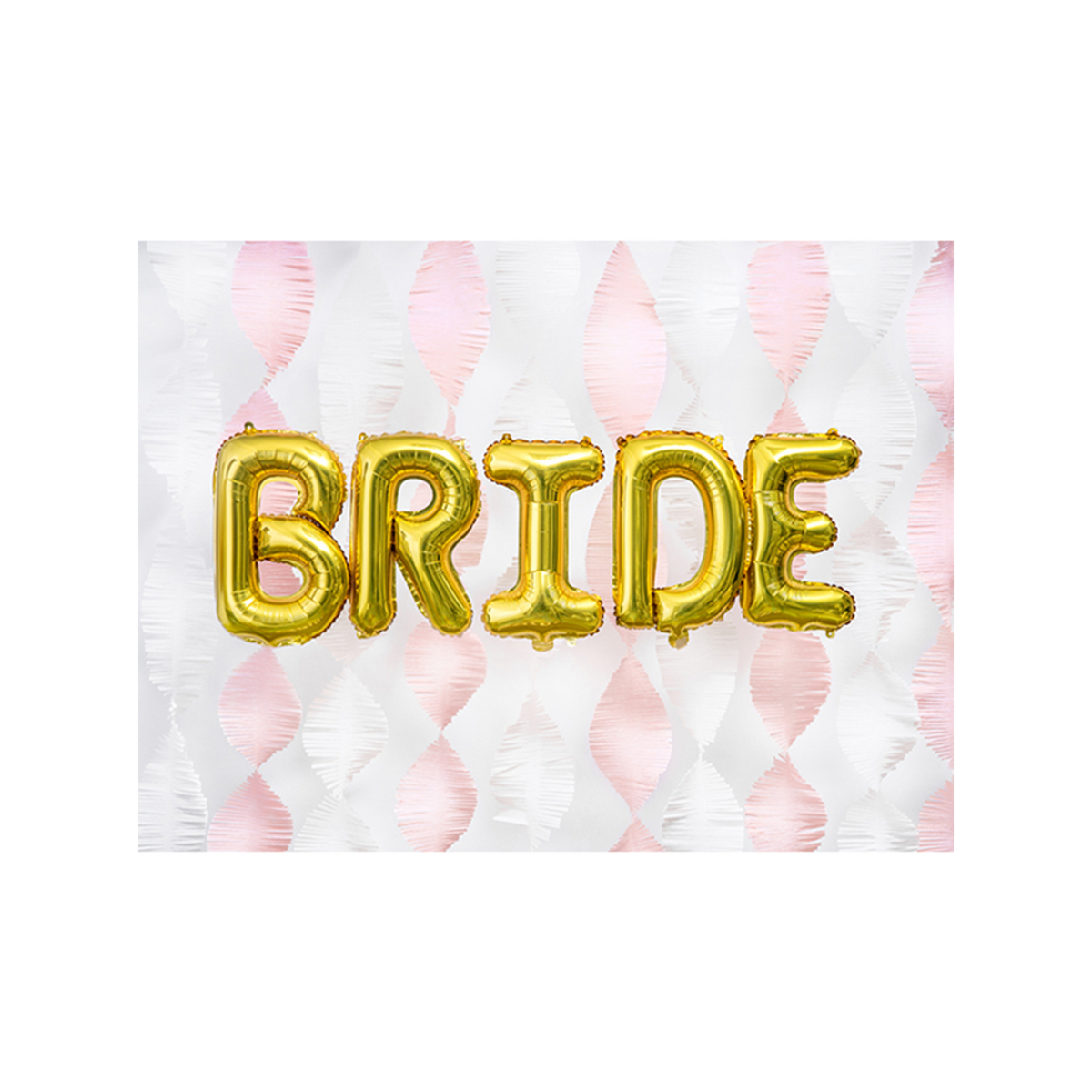 1 ballon XS - Letter E - Goud