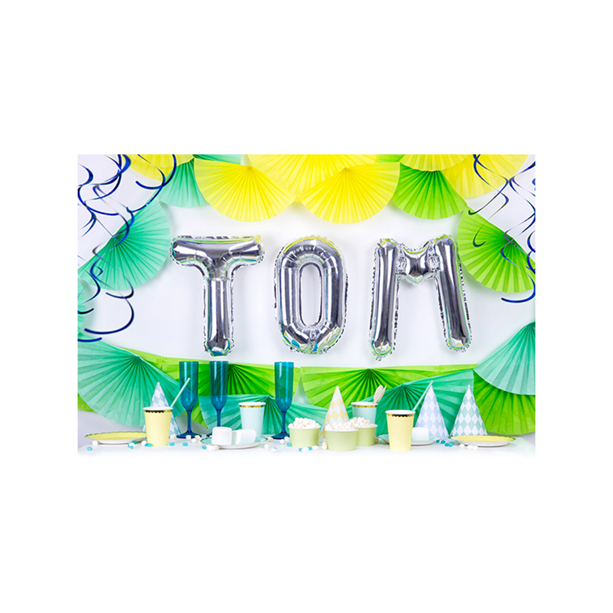 1 Ballon XS - Letter O - Zilver