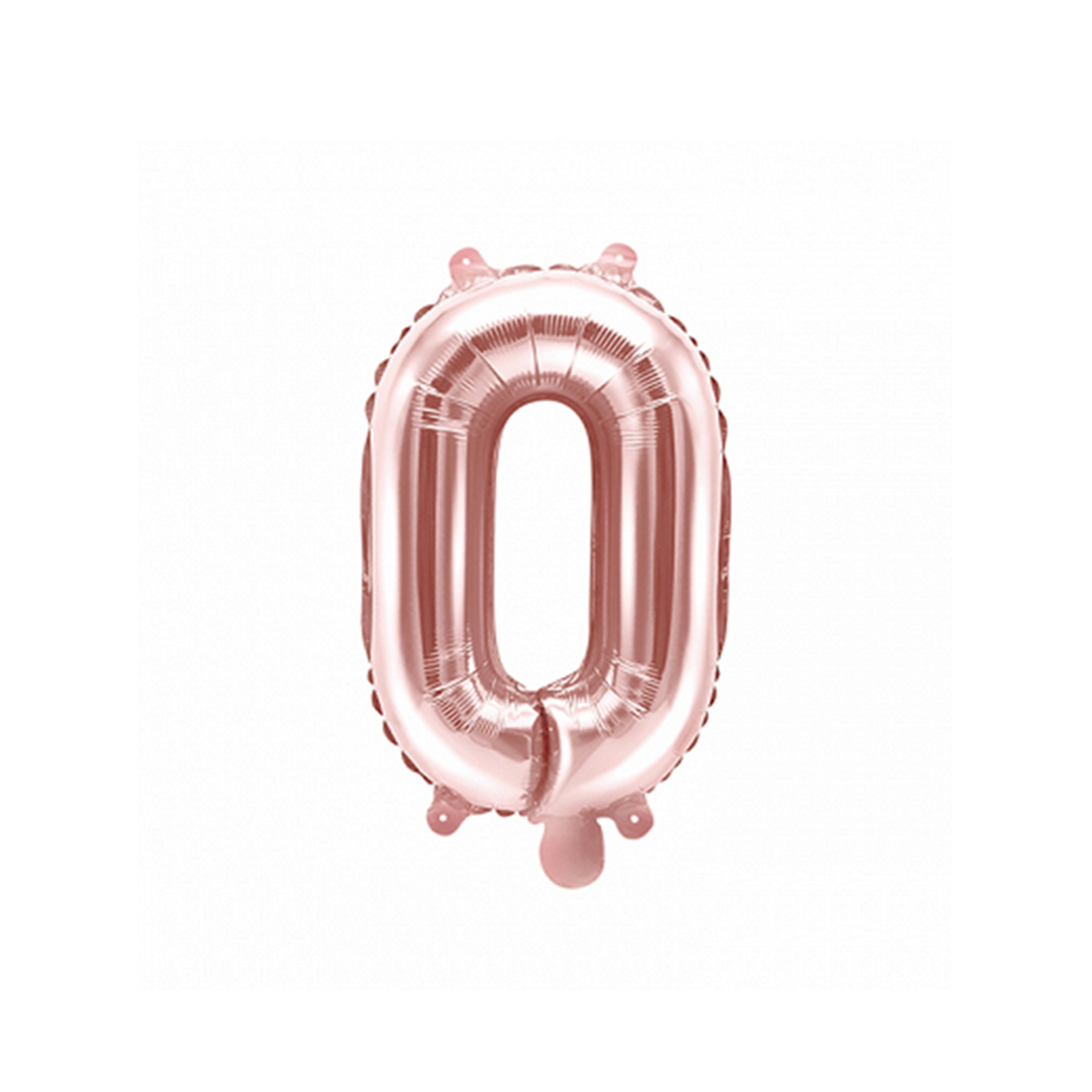 1 Ballon XS - Letter O - Roségoud
