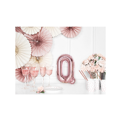 1 Ballon XS - Letter Q - RoseGoud