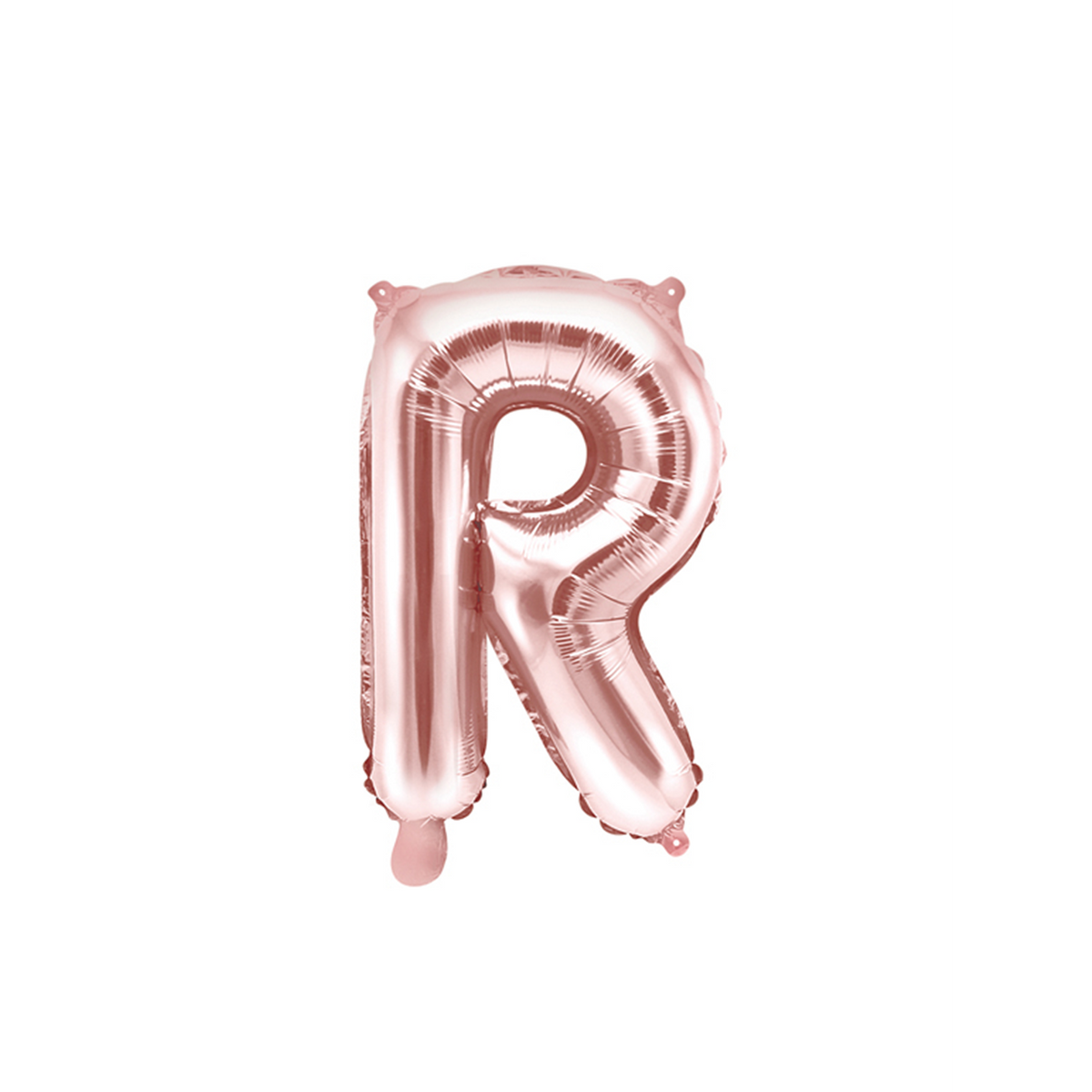 1 Ballon XS - Letter R - Roségoud