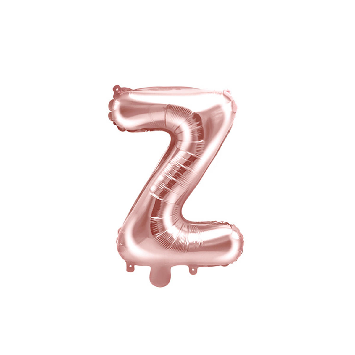 1 Ballon XS - Letter Z - Rosegoud