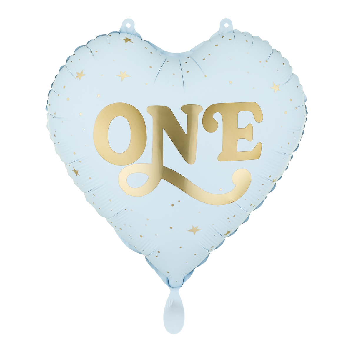 1 Ballon - EEN - Lichtblauw