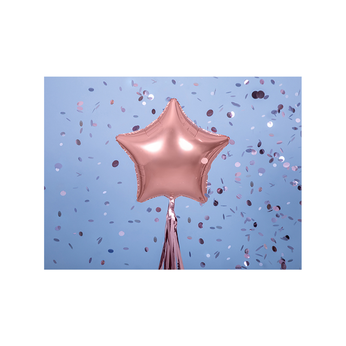 1 Ballon - Ster - Roségoud