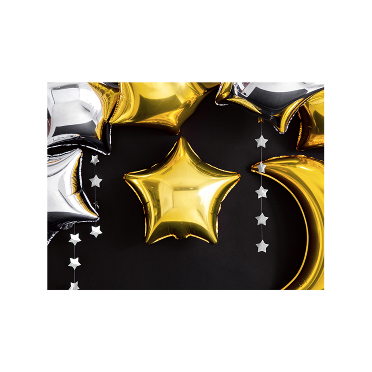 1 Ballon - Ster - Goud