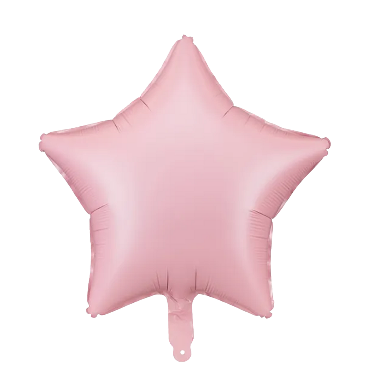 1 ballon - Ster - Satijn - Roze